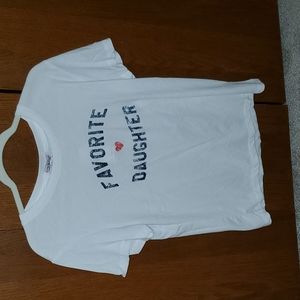 vintage favorite daughter white t shirt never worn.